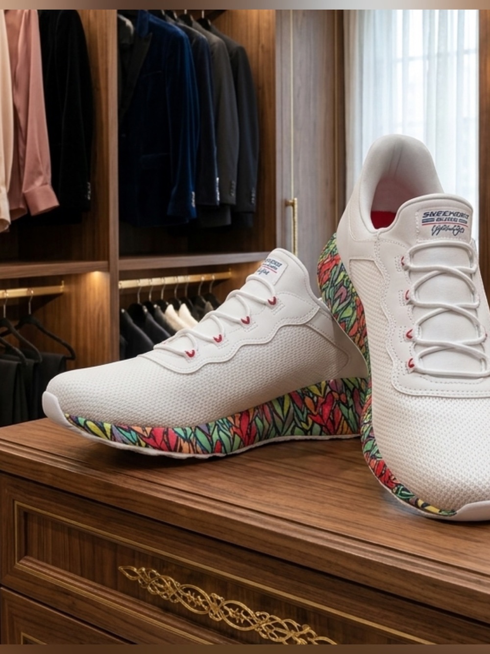 Skechers Hands Free Slip Ins: BOBS Sport Squad Chaos.